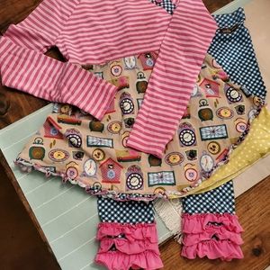 Matilda Jane outfit/2 pieces girls/size 10